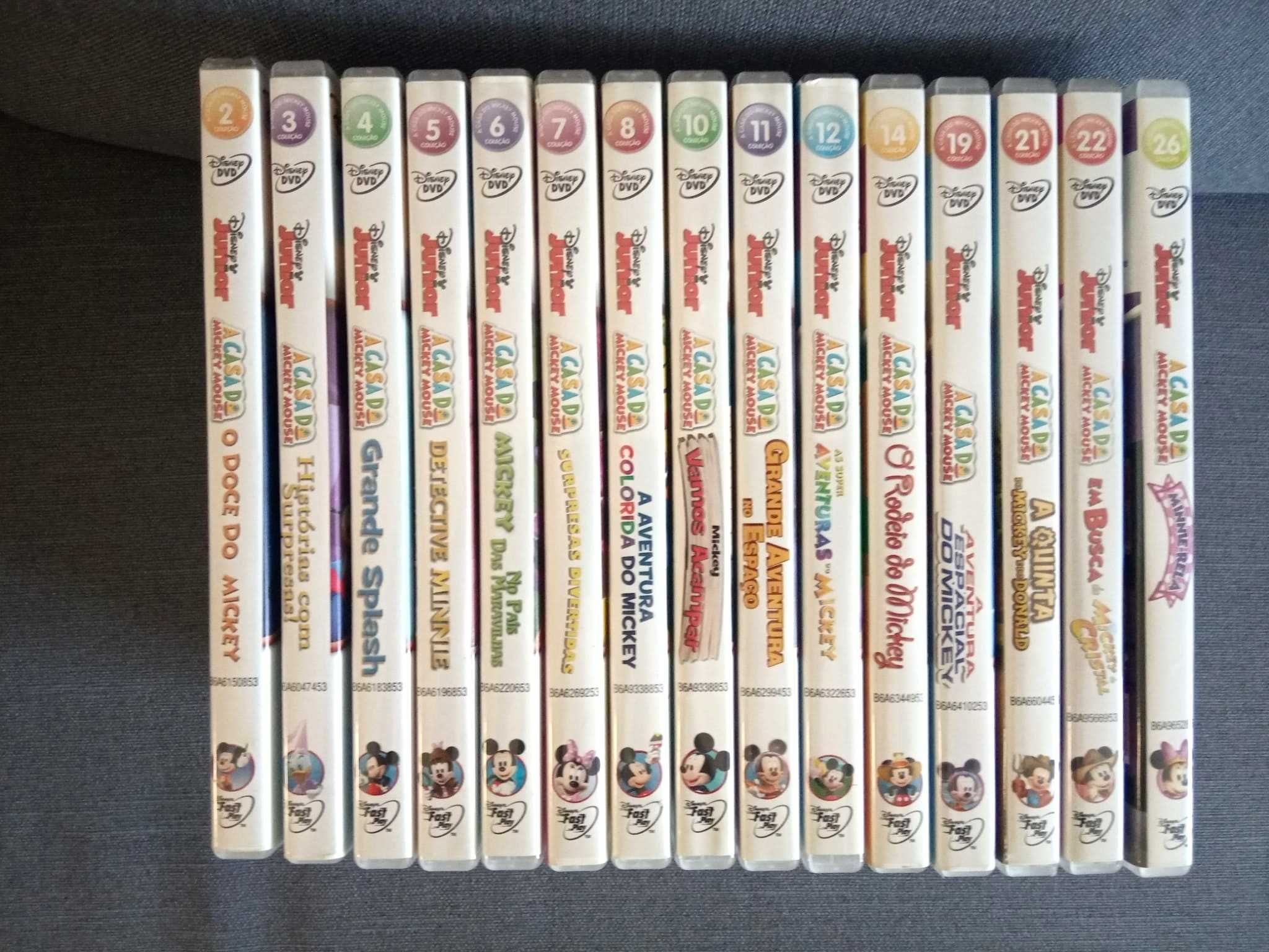Coleção DVDs "A casa do Mickey Mouse"