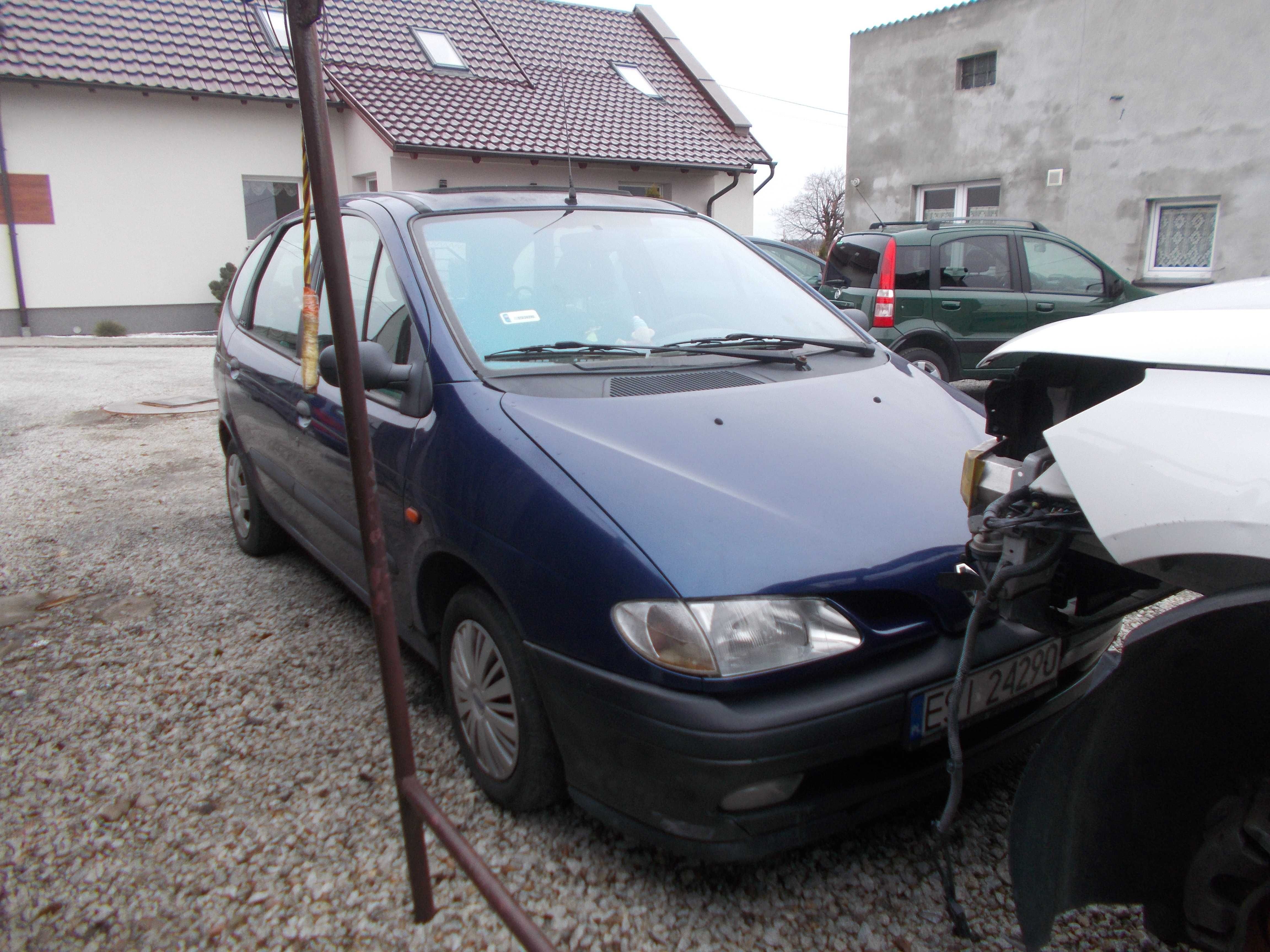 Tłumik Renault Scenik 1  koncowy silnik 1,6 Benzyna