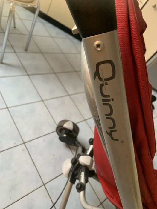 Wózek dla dziecka stan bdb kolor czerwony