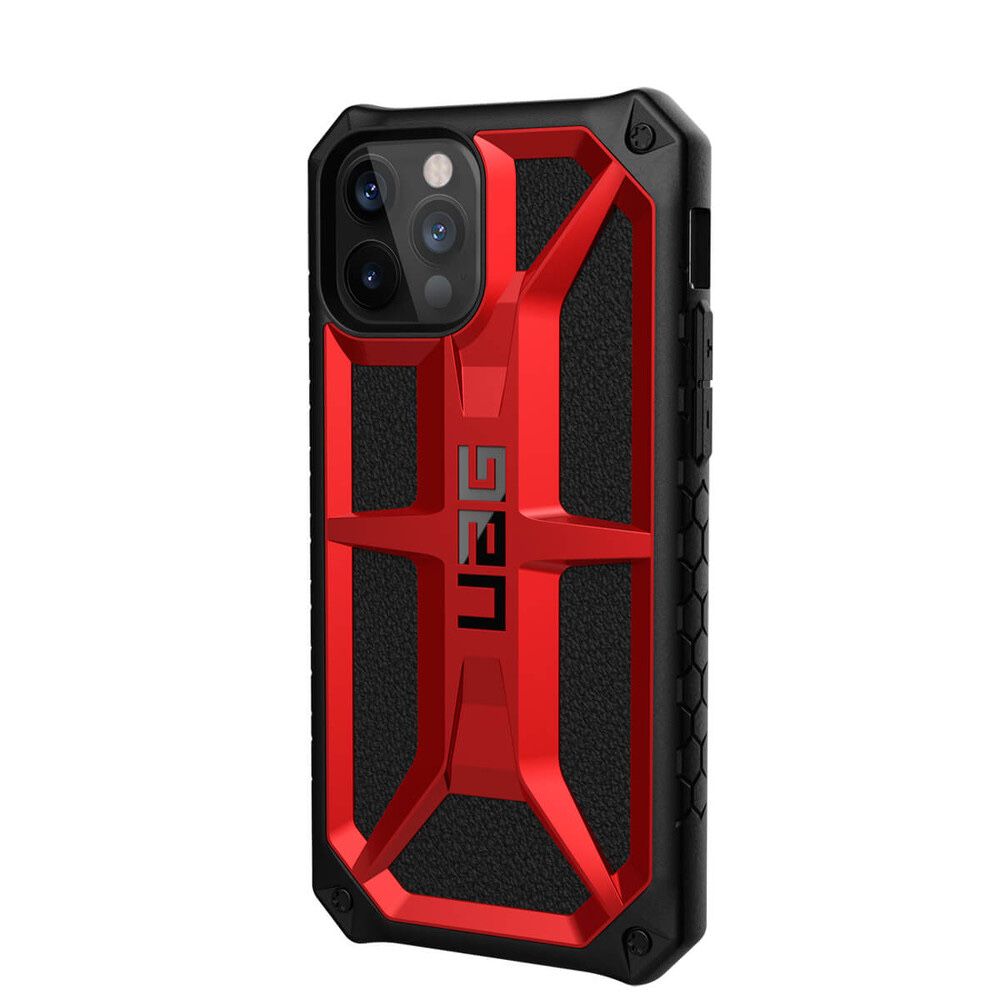 Протиударний чохол UAG Monarch Series Black для iPhone 12 | 12 Pro