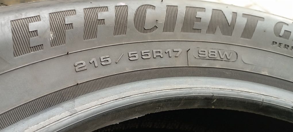 Opony 2szt 215/55/17 Goodyear Efficient Grip Performance