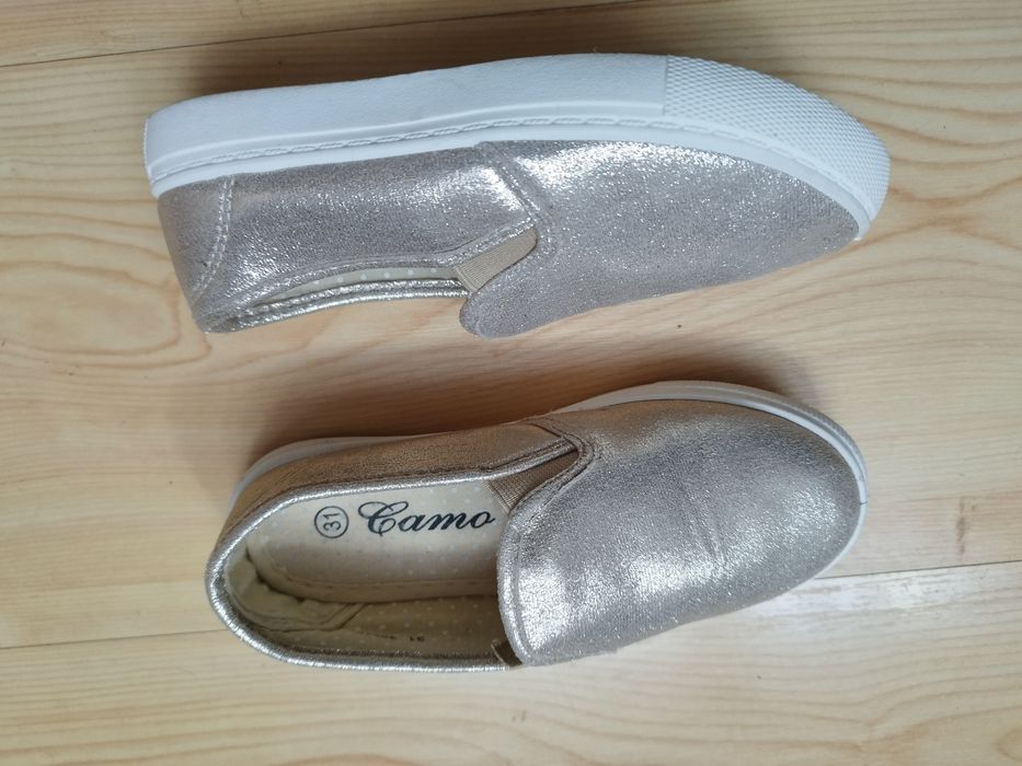 Camo złote tenisówki dziewczęce r.31