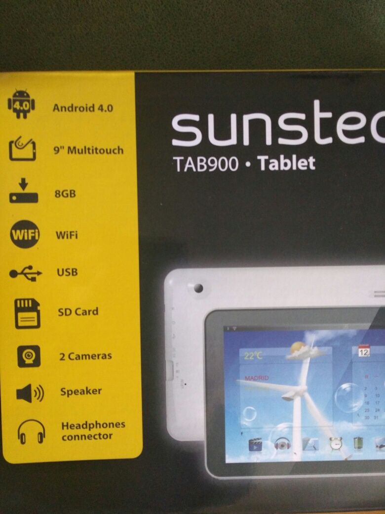 Tablet para peças