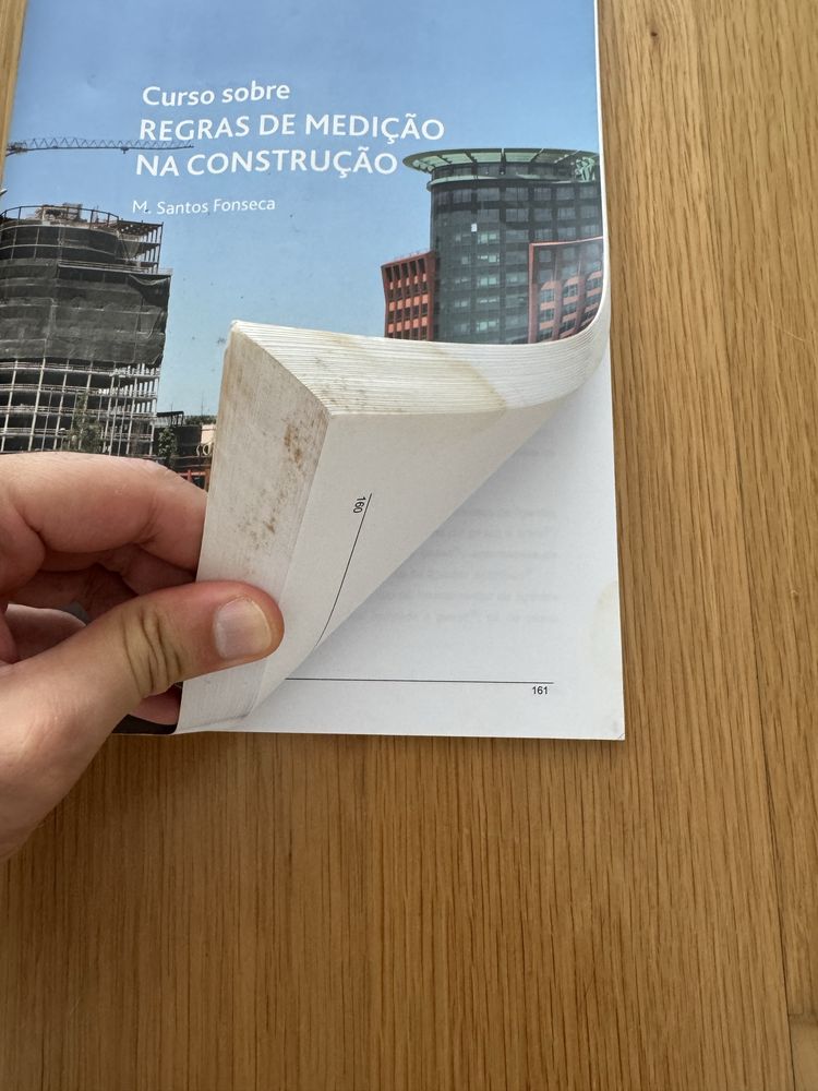 Livro Regras de medição na construção