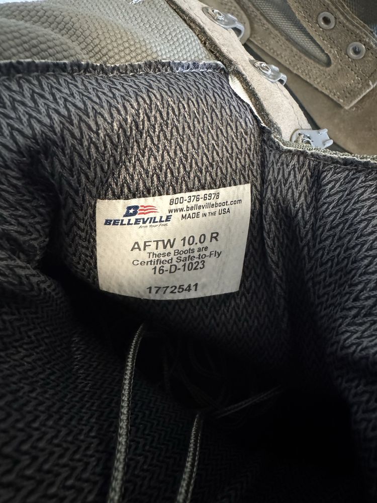 Берці демісезонні Belleville AFTW 10R