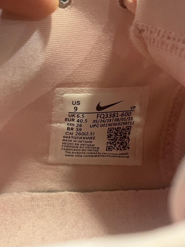 Sapatilhas Basket- Nike Sabrina 1s Rosa/Laranja - EU 40.5 - Como novas
