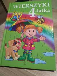 Książeczka dla dzieci Wierszyki 4 - latka