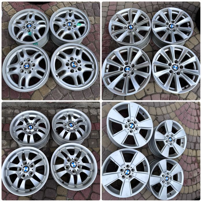 Диски BMW R18 5*120 титани BBS бмв 8J ET46 оригінал