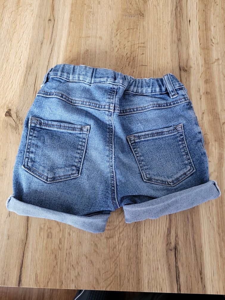 Spodenki jeansowe dla dziewczynki roz. 98