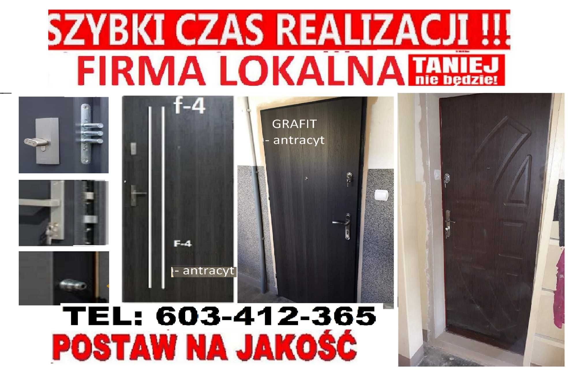 Drzwi ZEWNĘTRZNE- wejściowe MONTAŻ GRATIS , antywłamaniowe wyciszone