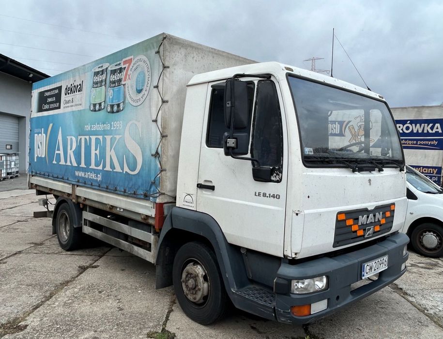 MAN 8.145 LC  Samochód w dobrym stanie, gotowy do pracy