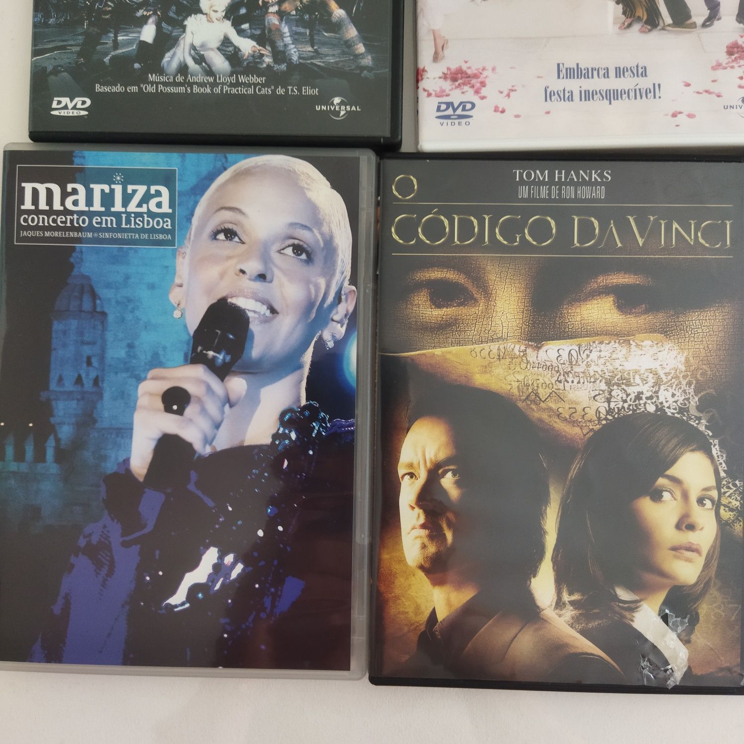 DVD música e filme