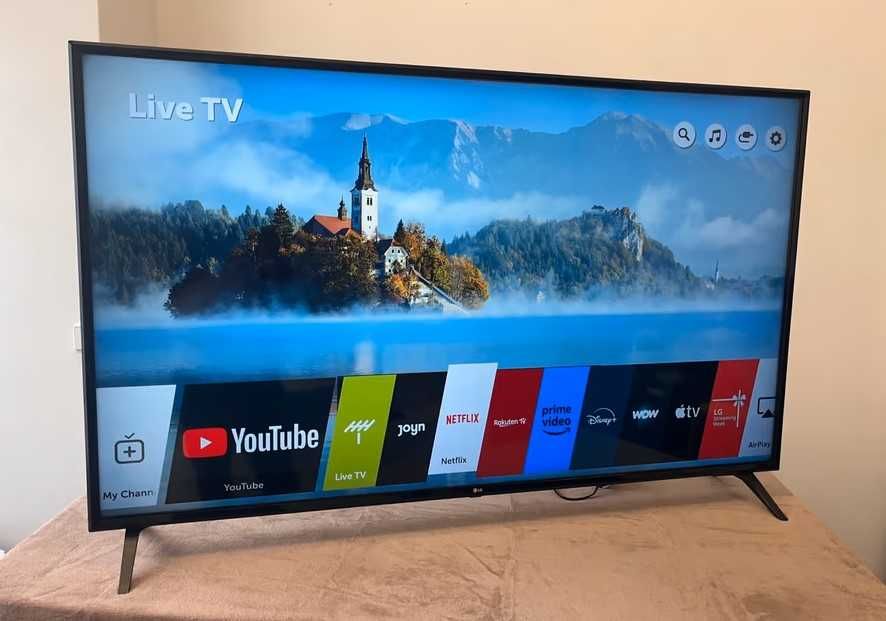 lg smart wifi DVBT2 HEVC UHD 4K