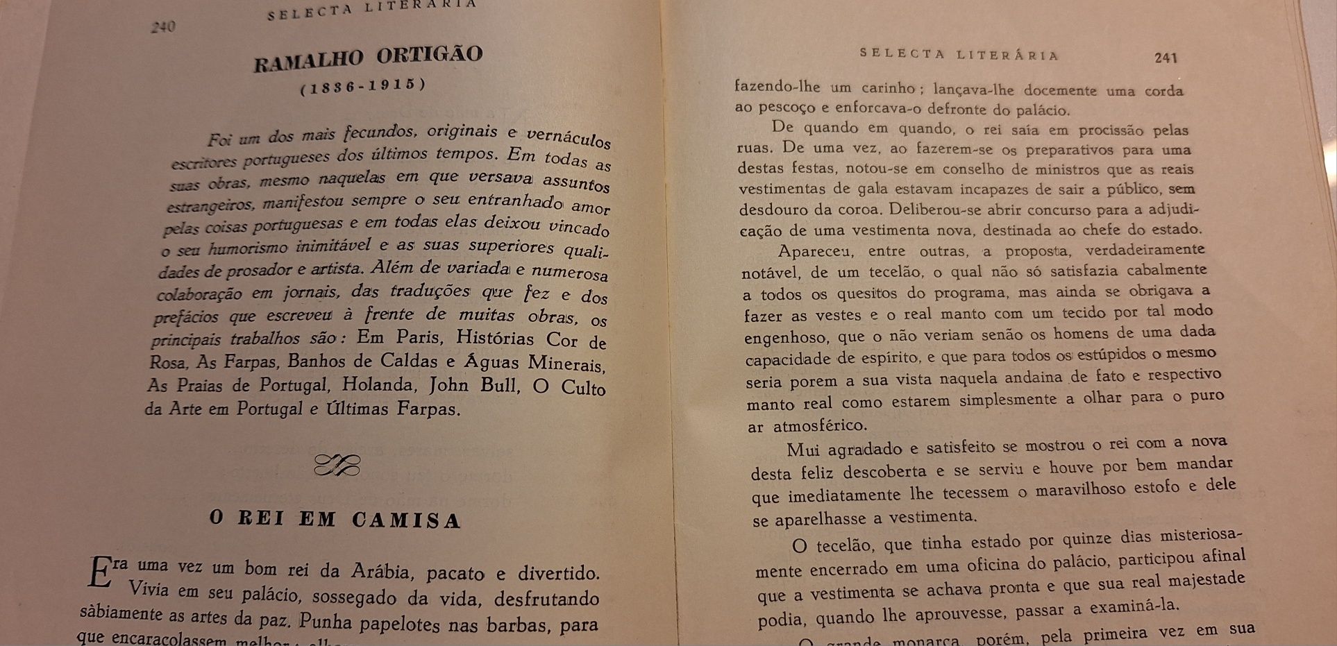 Selecta literária de 1958