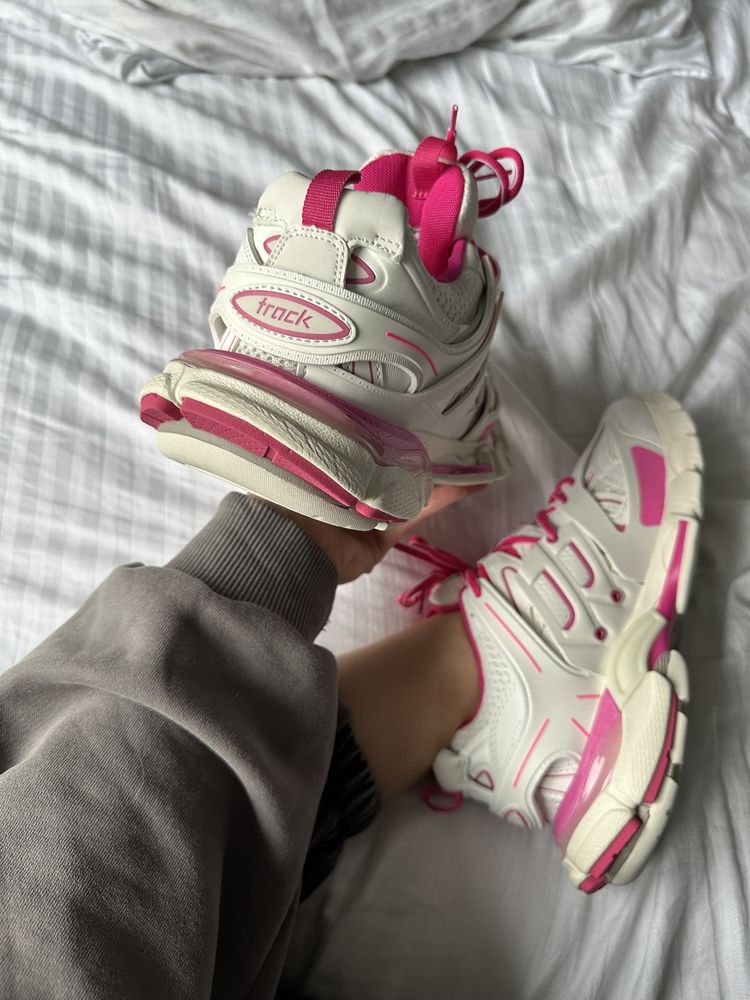 Кросівки Balenciaga Track White/Pink