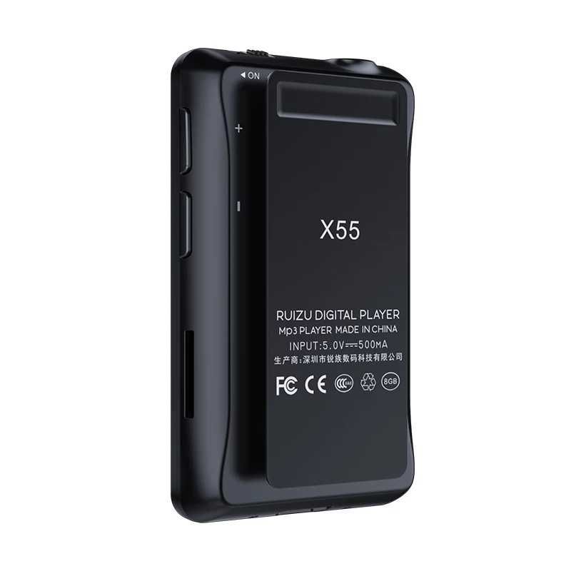 MP3-плеер RUIZU X55 8 ГБ Lossless FLAC Bluetooth 5.0