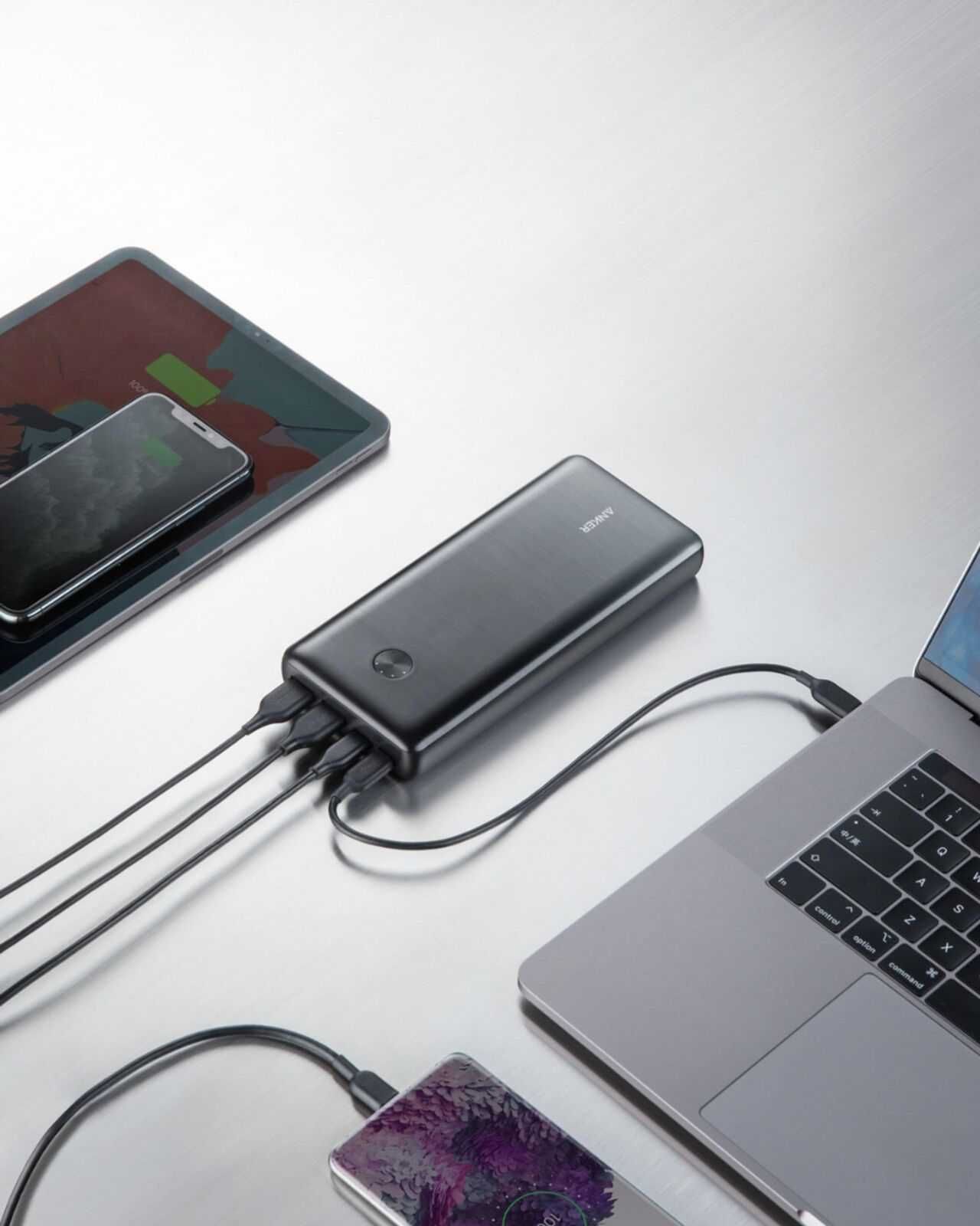 Повербанк Anker PowerCore III Elite 87w Power Bank для ноутбука