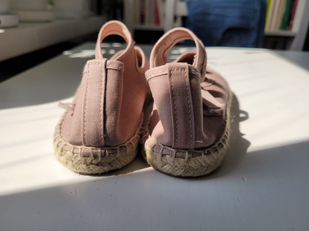 Espadryle Zara dla dziewczynki