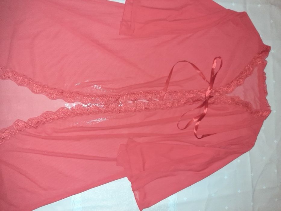 Секси халатик-накидка на пеньюар