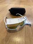 Rudy Project Spinshield okulary kolarskie/sportowe white/gold  uzywane