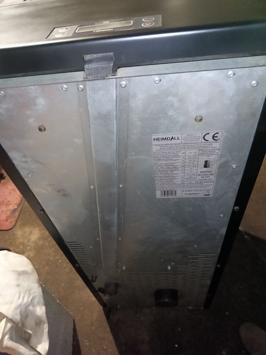 Salamandra a pellets como nova 12kw