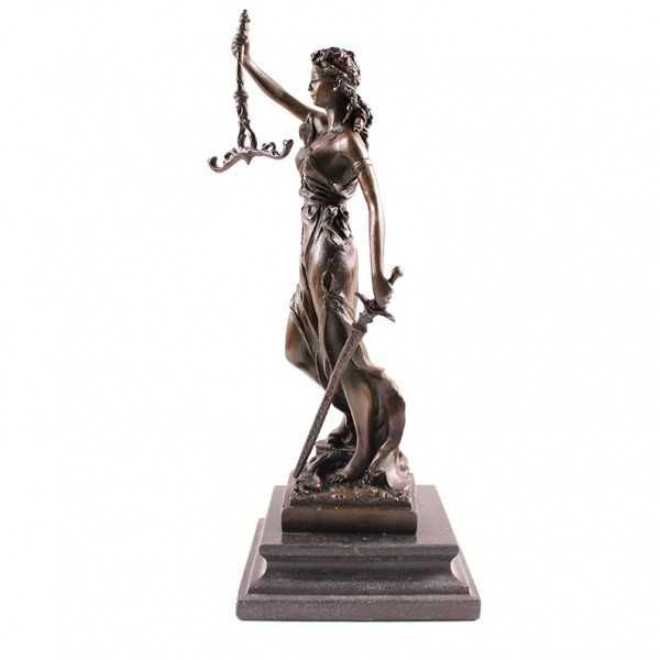Бронзова статуетка "Феміда-Богиня Правосуддя"