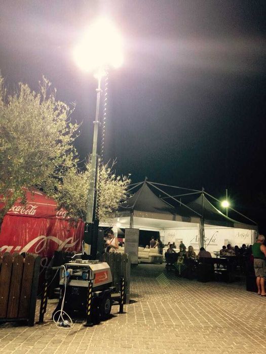 Осветительная передвижная мачта Luxtower - мачта осветительная