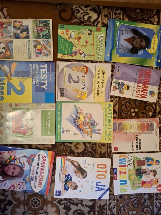 Zestaw ksiazek dla pierwszaka