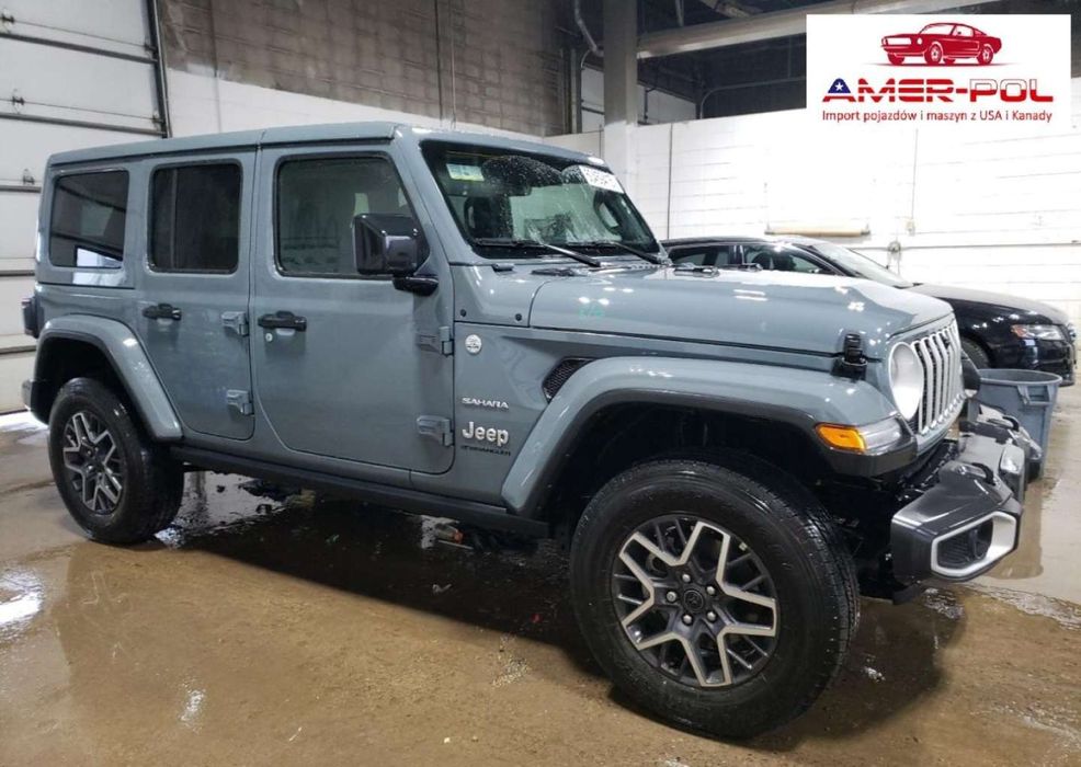 Jeep Wrangler Sahara, 3.6L 285KM, od ubezpieczalni.