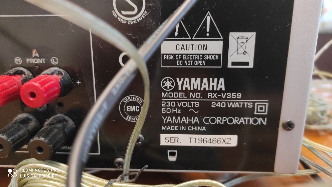 Amplificador Yamaha 5.1