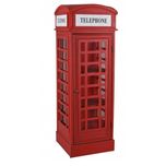 Vitrine \ expositor Cabine telefónica Inglesa Decorativa Novas