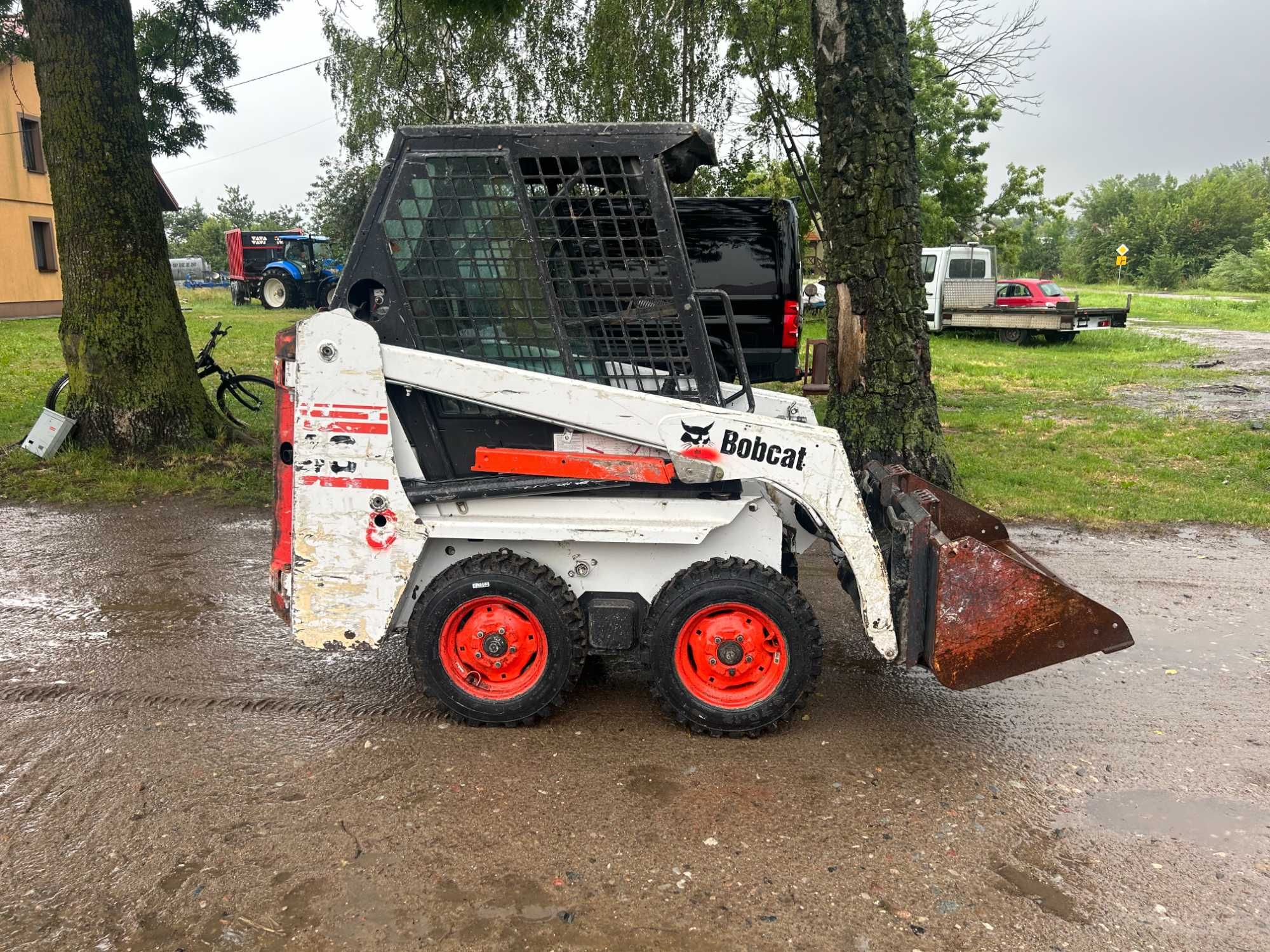 Miniładowarka Bobcat 463 90cm Szerokości Zamiatarka, Łyżka Bobcat