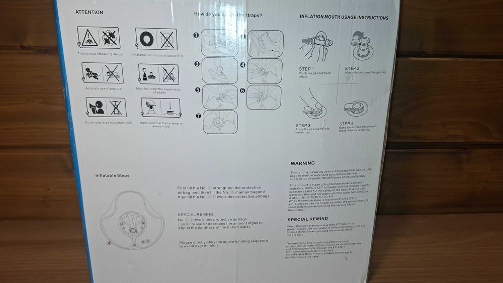 Super Ponton do Pływania Dla Dzieci