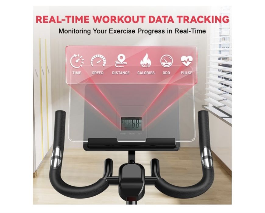 Bicicleta magnetica ergometrica indoor