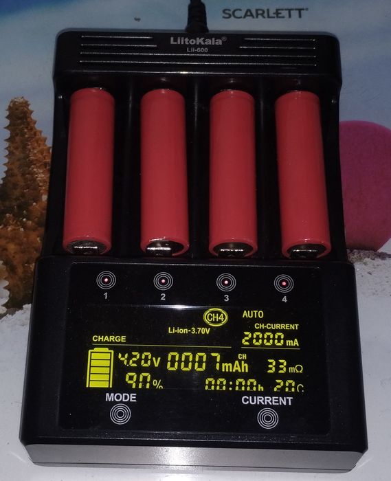 Павербанк 9000mah з акумуляторами, power bank