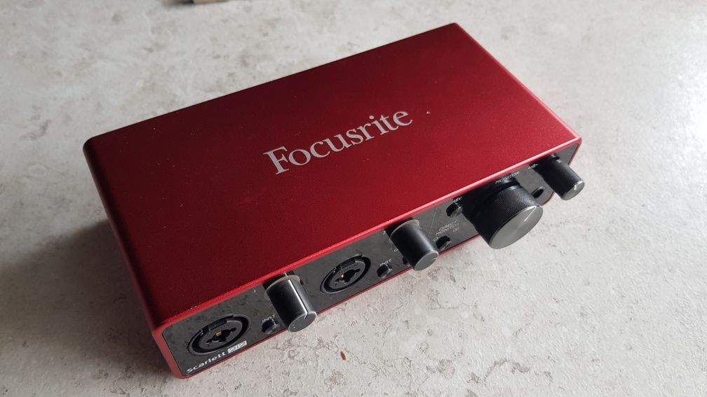 Interface Focusrite 2i2  3 generacja
