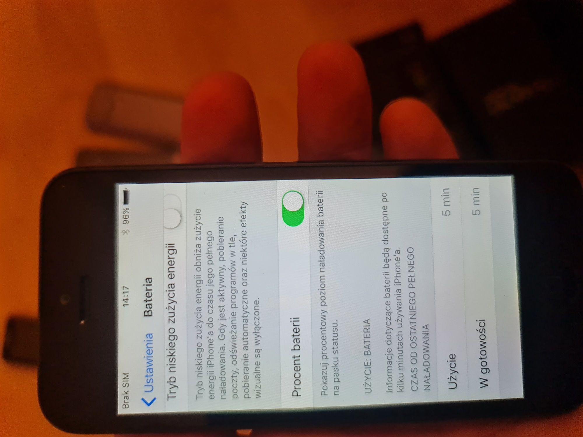 Telefon komórkowy IPhone 5s LTE