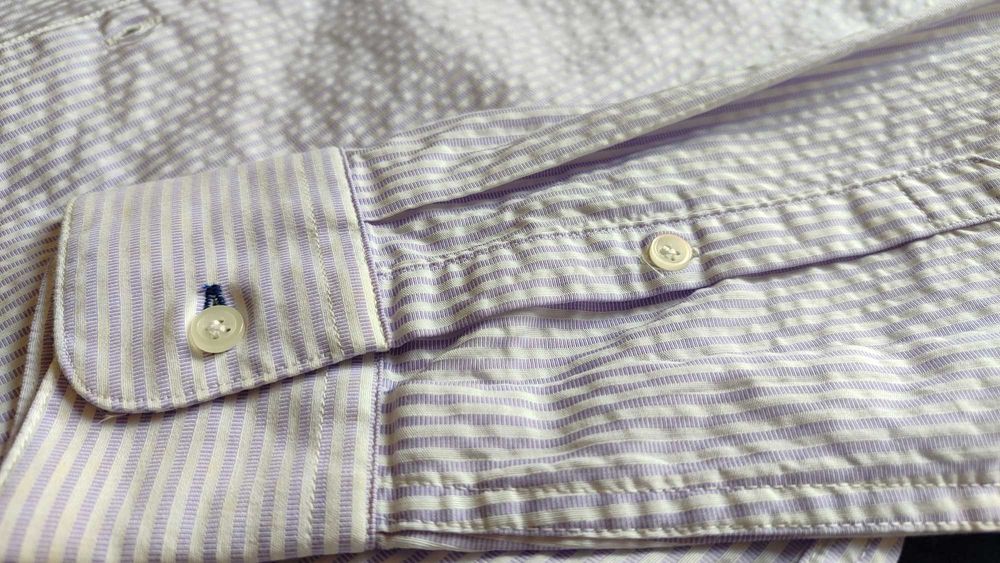 Camisa Lilás Homem Mango | Tamanho XS | Slim Fit [Nova]