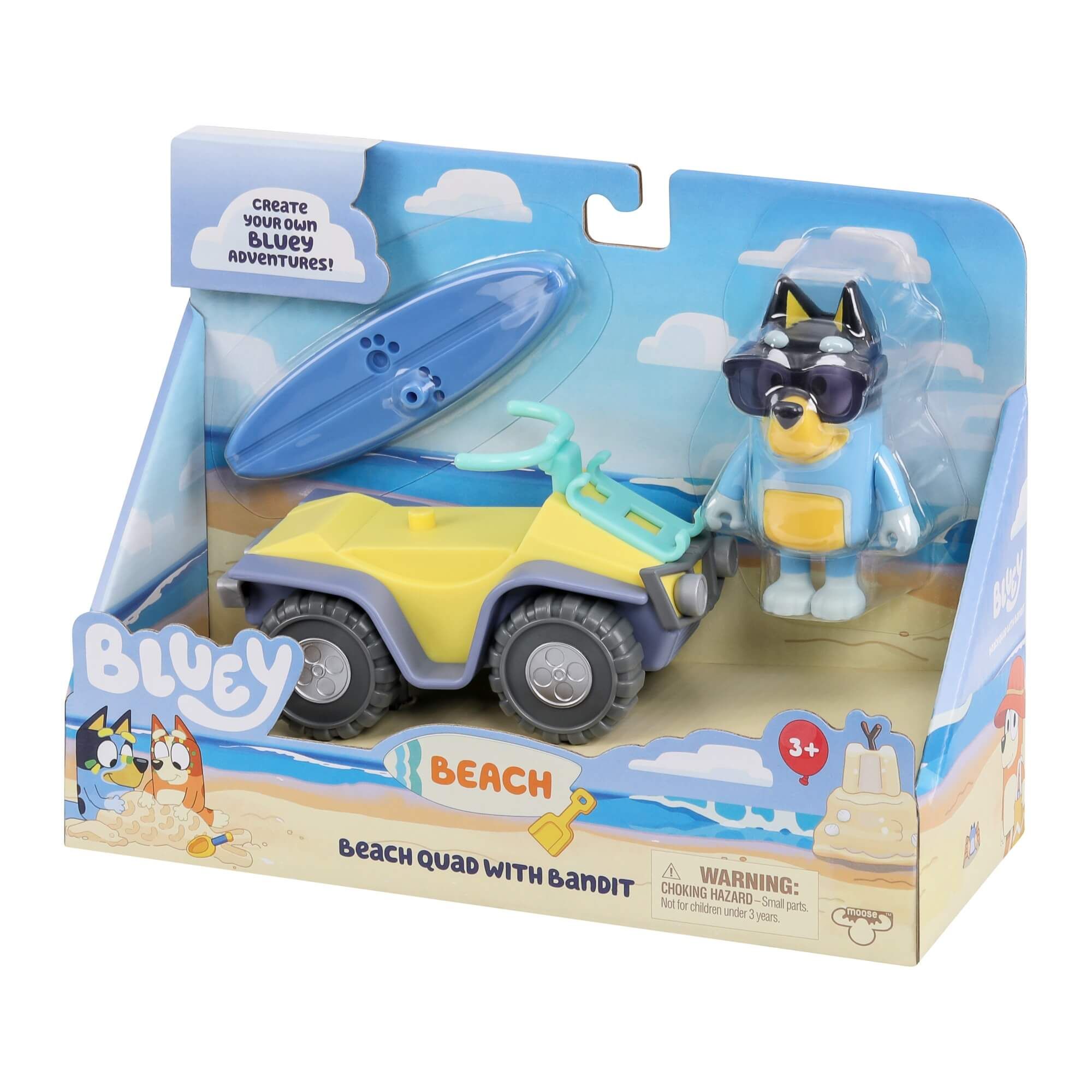 Bluey pojazd plażowy