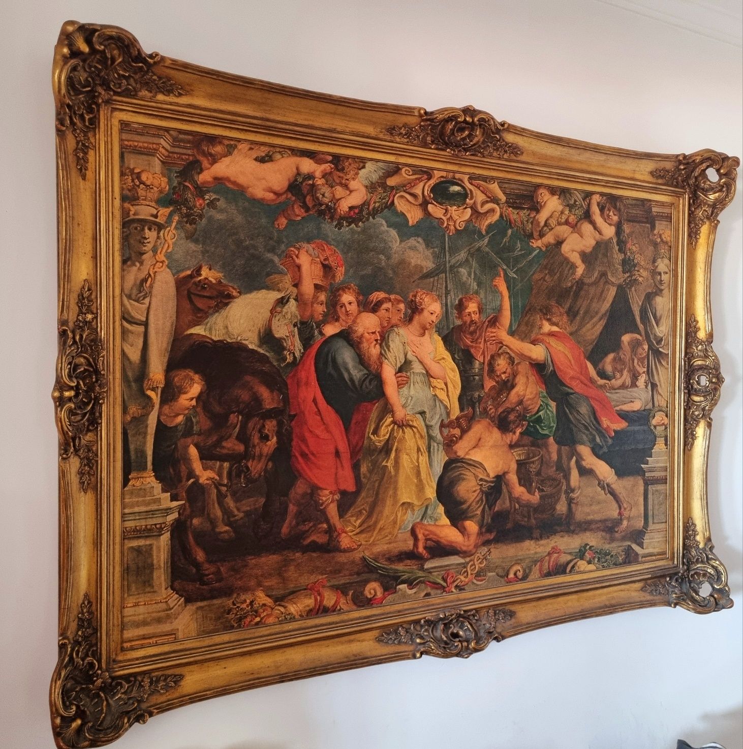 Magnifica Obra de Peter Paul Rubens, em estado irrepreensível.