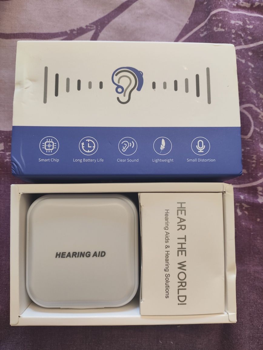 Слуховой аппарат цифровой micro usb с тональной регулировкой