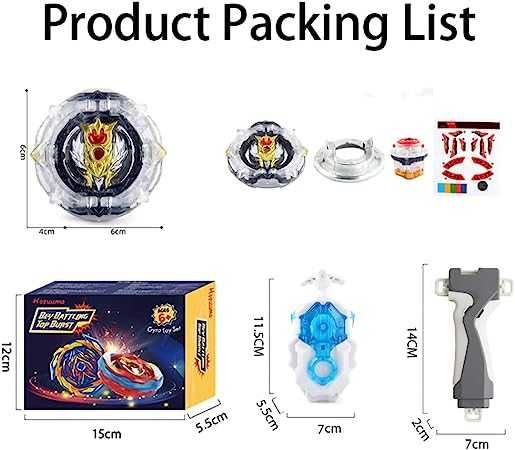 HOZUUMO Bączek wirujący Beyblade dysk spinner