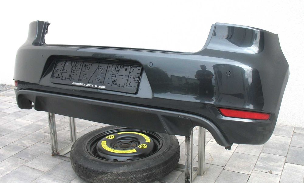 VW Golf VI 6 GTI GTD zderzak tył 4x PDC kolor LA9W