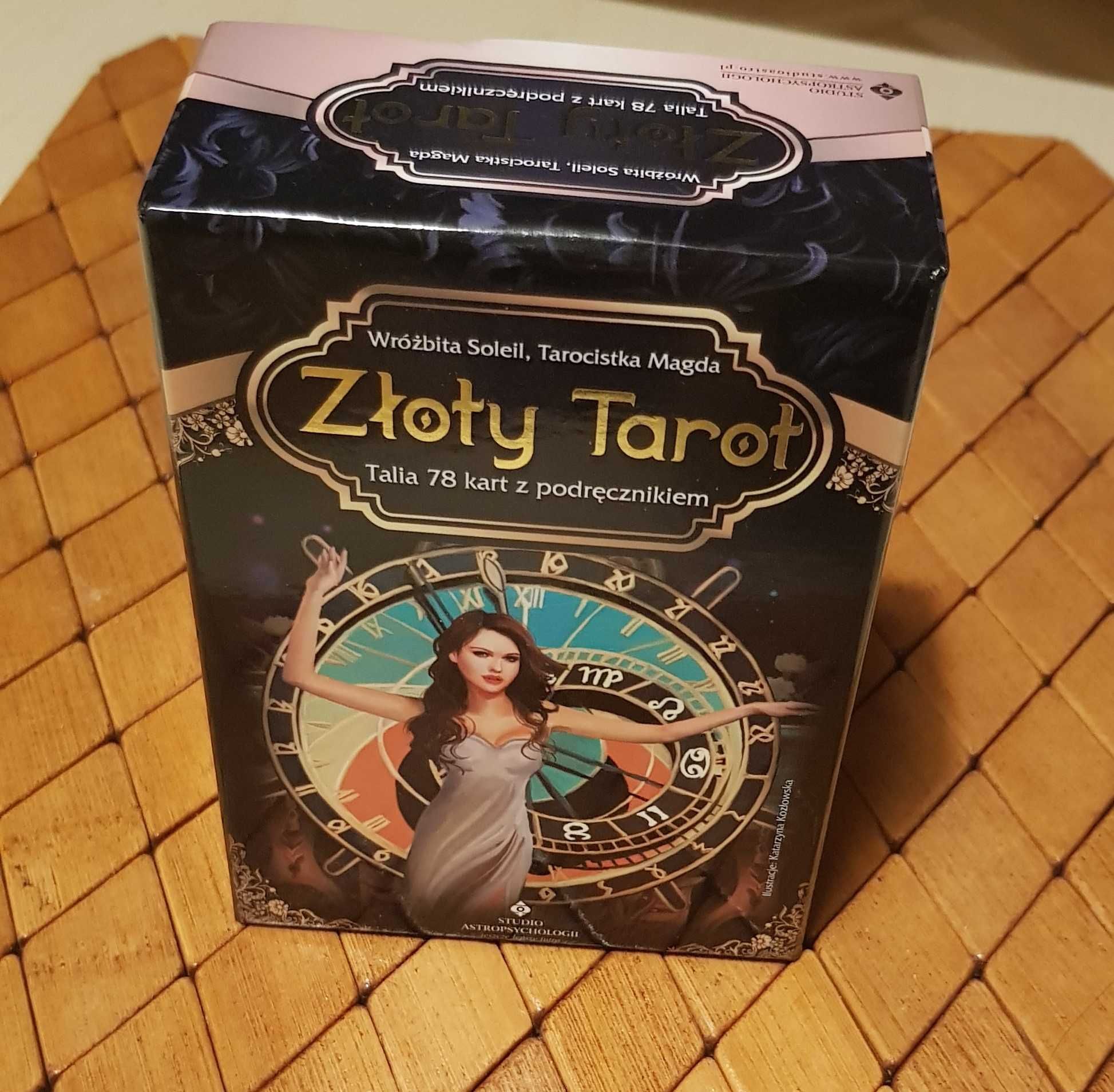 Złoty tarot - 78 kart + książka