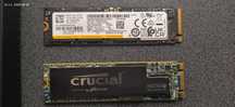 Samsung PM9A1 1Tb, Crucial MX500 1 TB, Samsung 870 Evo-Series 500 GB
