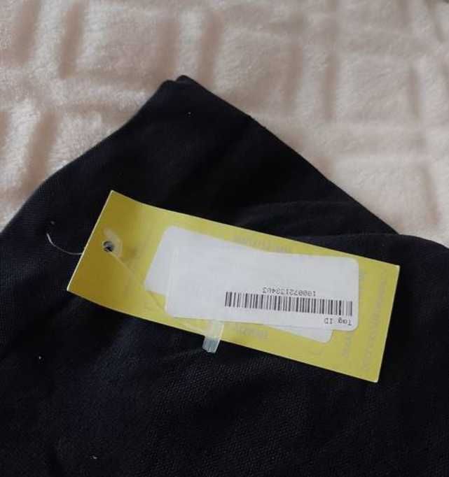(40/L) Boohoo/ Czarne majtki stringi modelujące z Londynu, NOWE