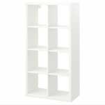 Regał Kallax nowy 77x147 / 2x4 biały z Ikea