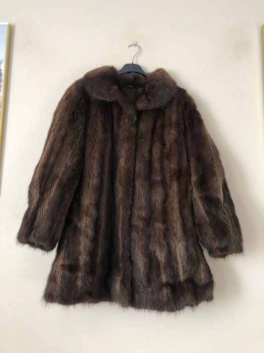 Naturalne futro damskie z norki