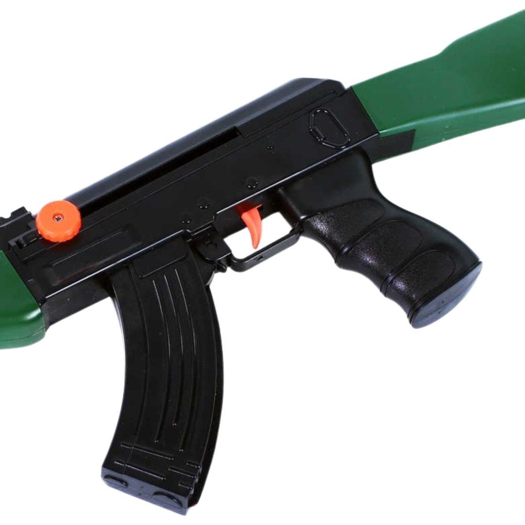 Duży karabin wojskowy strzelba zabawa w wojsko pistolet dla dzieci