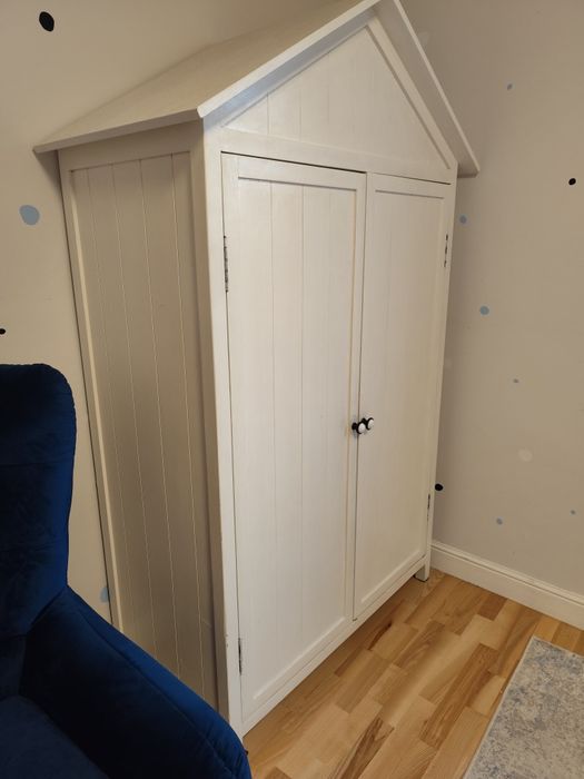 Szafa domek biała szafa dziecięca dla dziecka